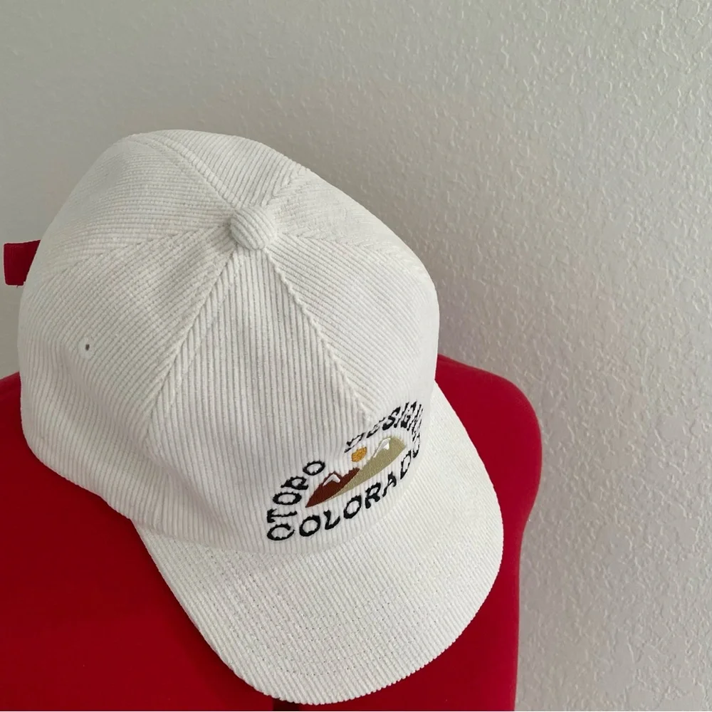 Topo Designs White Cap with Embroidered Design - Picture 3 of 3